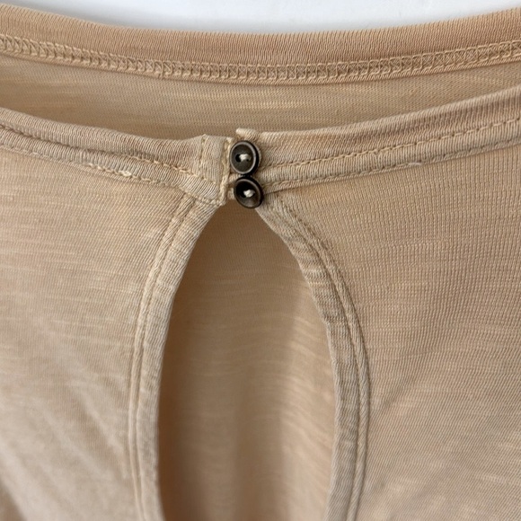 FREE PEOPLE Throwback Top Sand Combo Sz XS - Picture 11 of 16